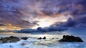 beach scenery